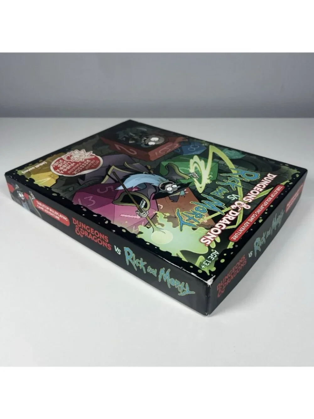Dungeons & Dragons vs Rick & Morty Tabletop Roleplaying Game Adventure Complete
